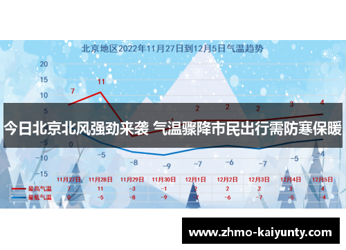 今日北京北风强劲来袭 气温骤降市民出行需防寒保暖 今日北京北风强劲来袭 气温骤降市民出行需防寒保暖