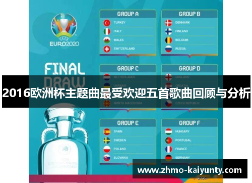 2016欧洲杯主题曲最受欢迎五首歌曲回顾与分析 2016欧洲杯主题曲最受欢迎五首歌曲回顾与分析