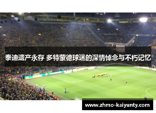 泰迪遗产永存 多特蒙德球迷的深情悼念与不朽记忆